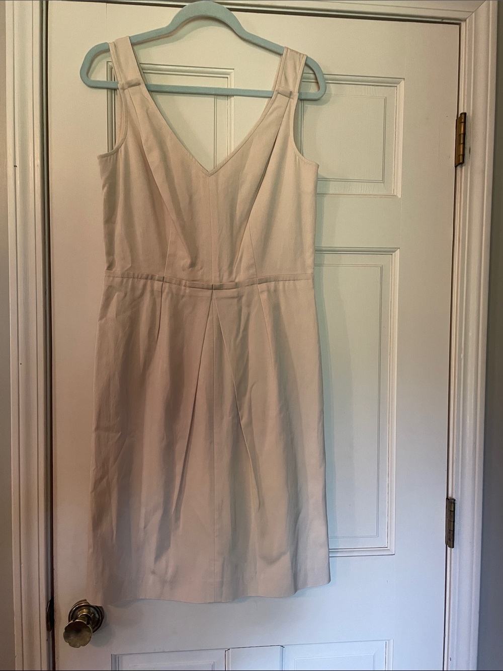 Talbots-Never Been Worn Without Tags-Sleeveless Cream DressβSize 8